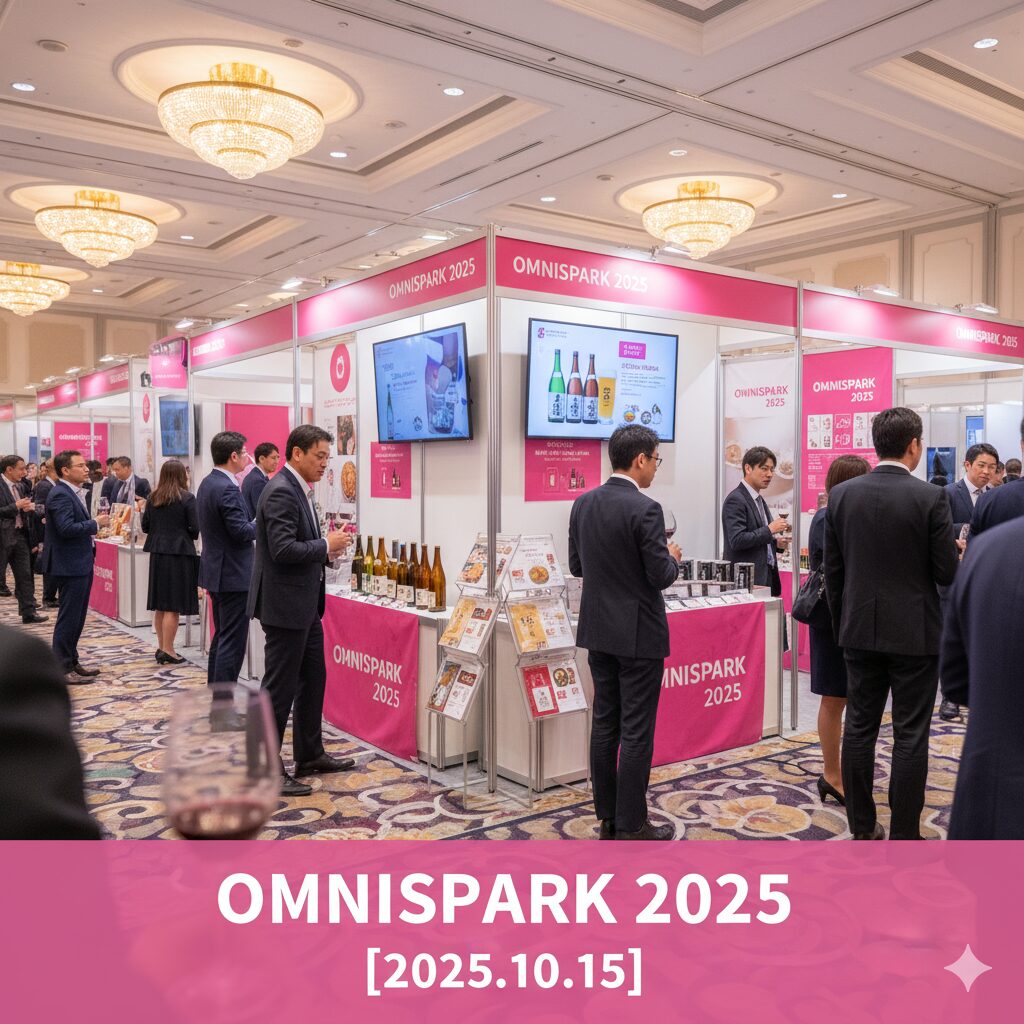 【10/15(水)名古屋開催】酒類・食品メーカー約100社集結！『OMNISPARK 2025』に弊社グローバルも出展いたします。